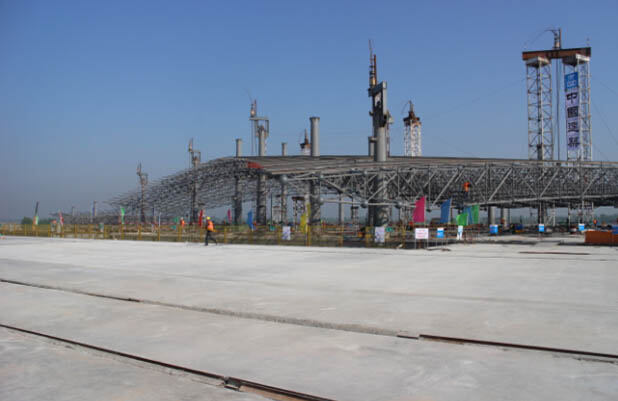 东乡县网架顶升施工方案