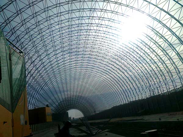 东乡县煤仓网架工程